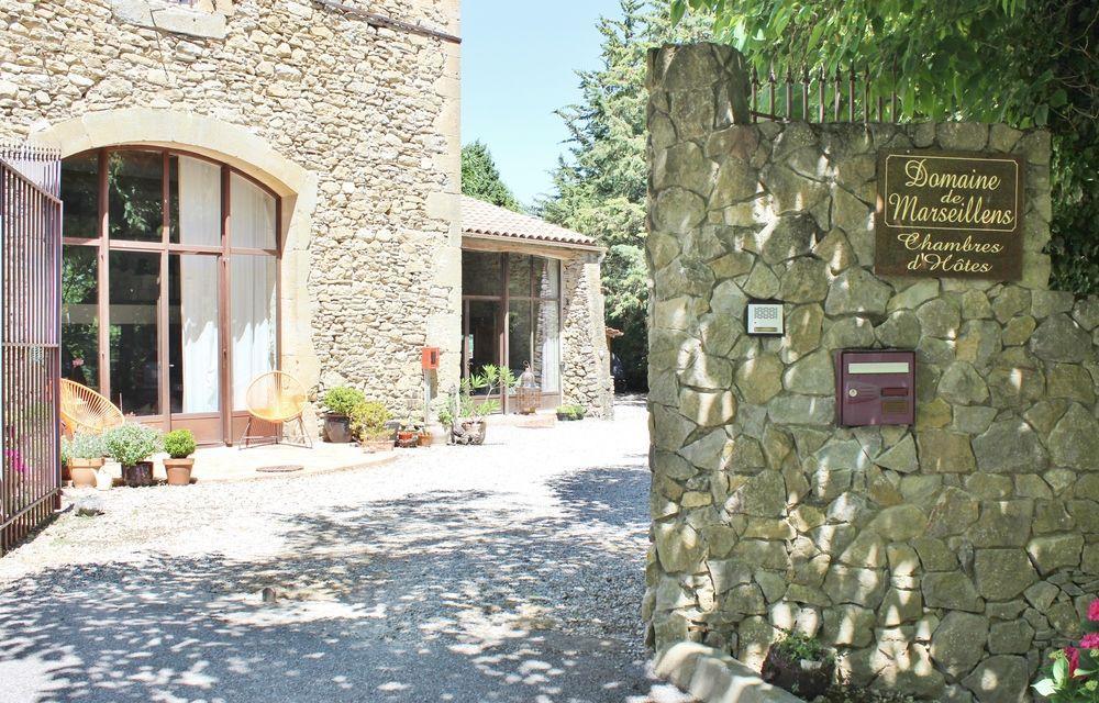 Domaine De Marseillens Acomodação com café da manhã Palaja Exterior foto